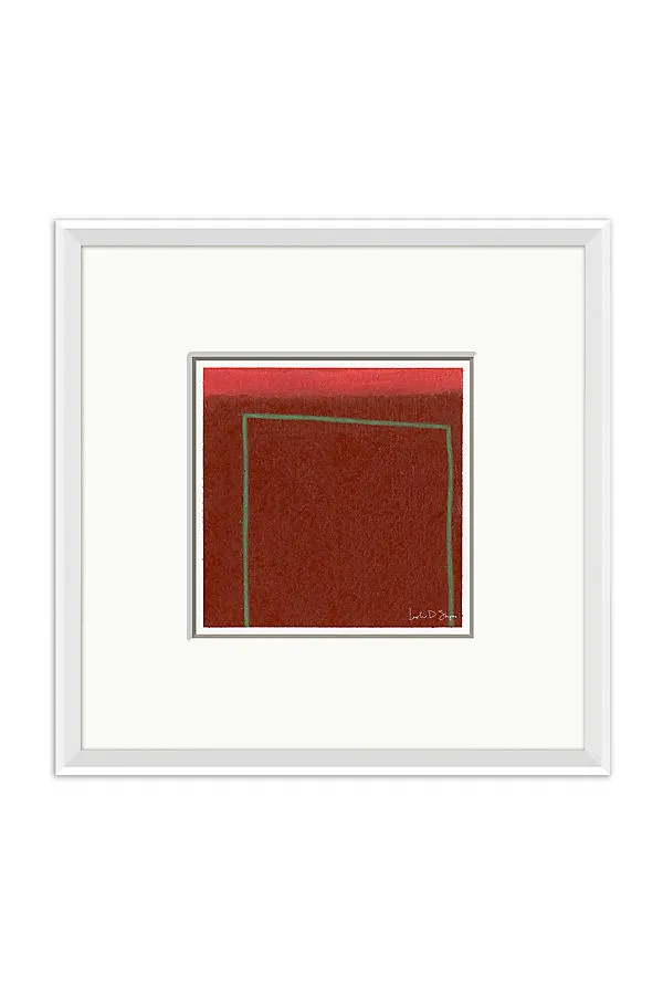 Leslie Snipes Abstract Wall Art - Red by Anthropologie