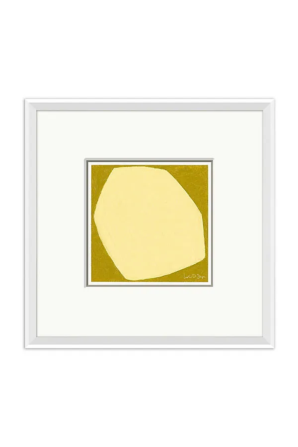 Leslie Snipes Abstract Wall Art - Yellow by Anthropologie