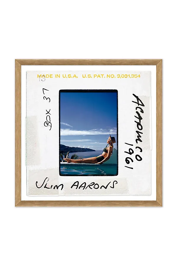 Slim Aarons Between Sea and Sky Wall Art - Blue by Anthropologie