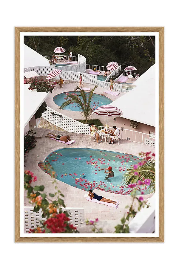 Slim Aarons Las Brisas Hotel Wall Art - Blue by Anthropologie