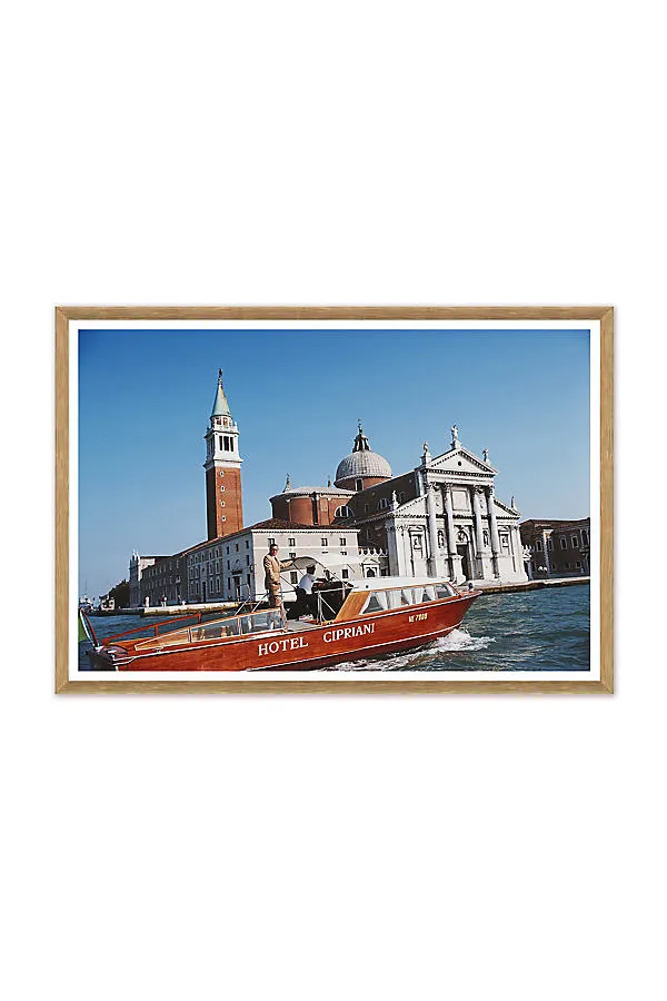 Slim Aarons Natale Rusconi Wall Art - Blue by Anthropologie