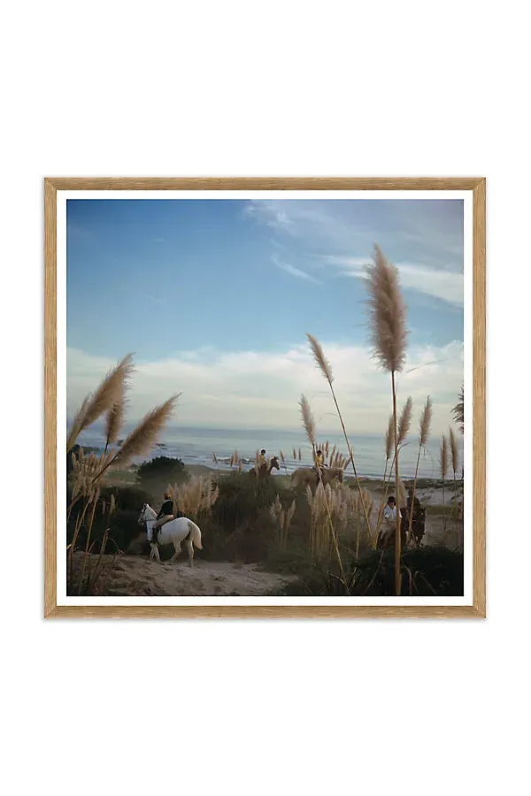 Slim Aarons Pebble Beach Wall Art - Blue by Anthropologie