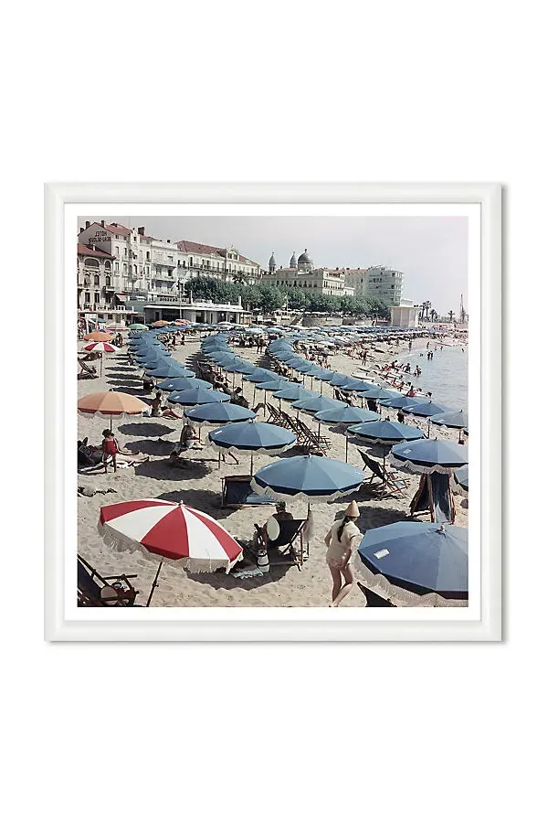 Slim Aarons Saint Raphael Beach 1957 Wall Art by Anthropologie
