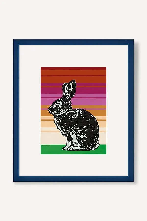 Rabbit for YoungArts Wall Art - Black, Acrylic product