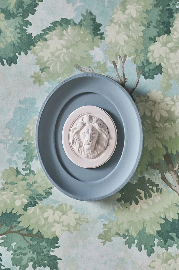 Framed Intaglio Gallery Wall Art - Blue, Plaster by Anthropologie