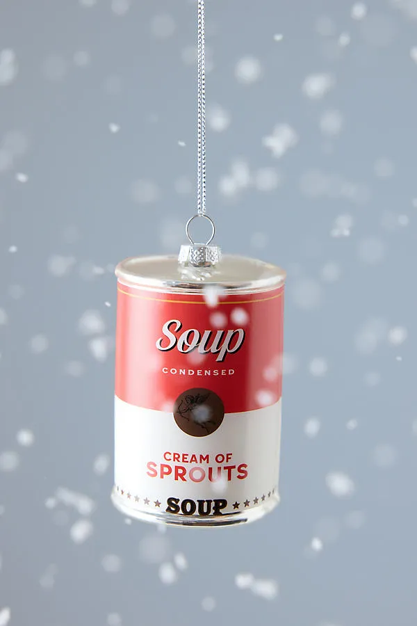Cream of Sprouts Soup Glass Decoration by Anthropologie, alternate view