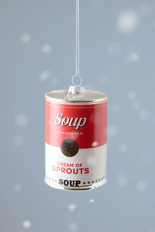 Cream of Sprouts Soup Glass Decoration by Anthropologie