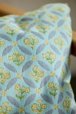 Garden Path Lumbar Outdoor Pillow - Blue, Acrylic product