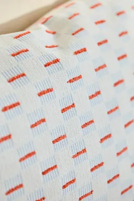 Stripes Outdoor Lumbar Pillow - White, Acrylic product
