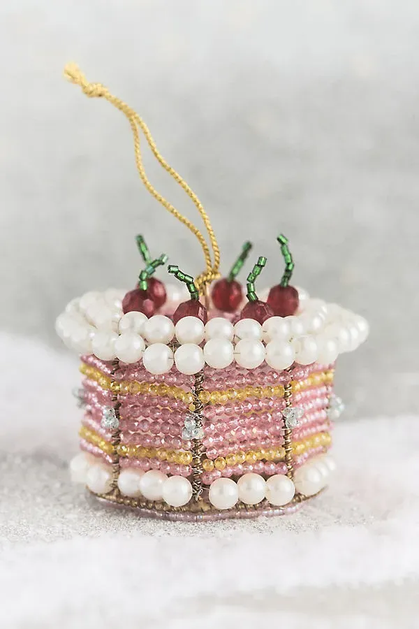 Beaded Ornament Set - Assorted by Anthropologie