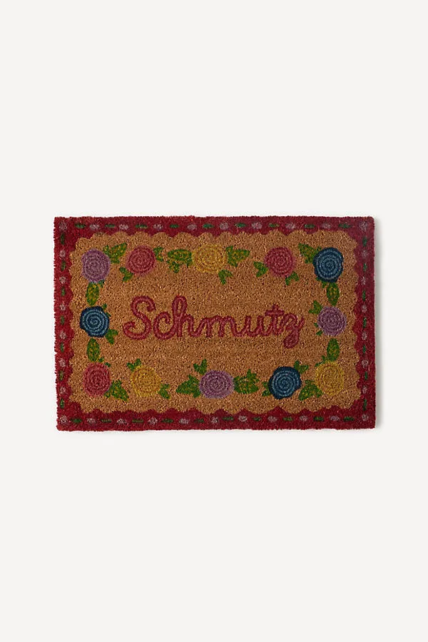 Schmutz Floral Border Doormat - Coir product