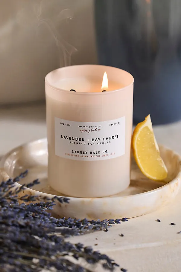 Sydney Hale Lavender + Bay Rum Scented Candle product
