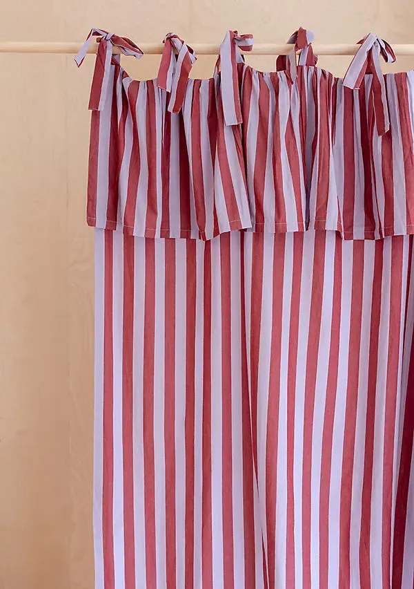 Stripe Curtain - Purple, Cotton product
