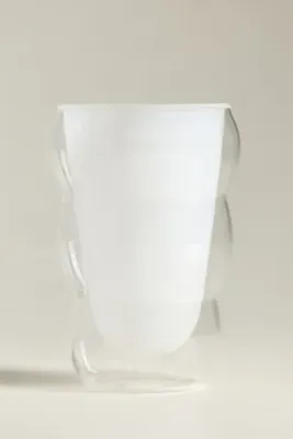 Double Wall Glass Cloud Cup - White, Borosilicate Glass by Anthropologie, image 2