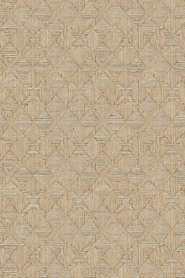Jeremiah Brent Hoffman Sisal Peel-and-Stick Wallpaper - Beige by Anthropologie, image 2