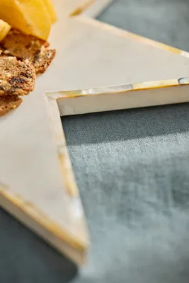 Abalone Marble Star Serving Board - Marble by Anthropologie, alternate view