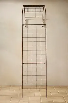 Aged Steel Garden Half Arch - Rust, Steel product