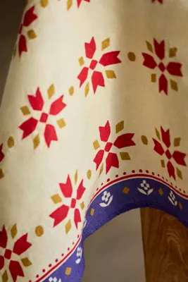 Arcadia Linen Tablecloth by Anthropologie, alternate view