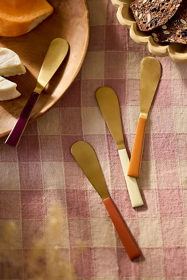 Autumn Enamel Spreaders Set of 4 by Anthropologie