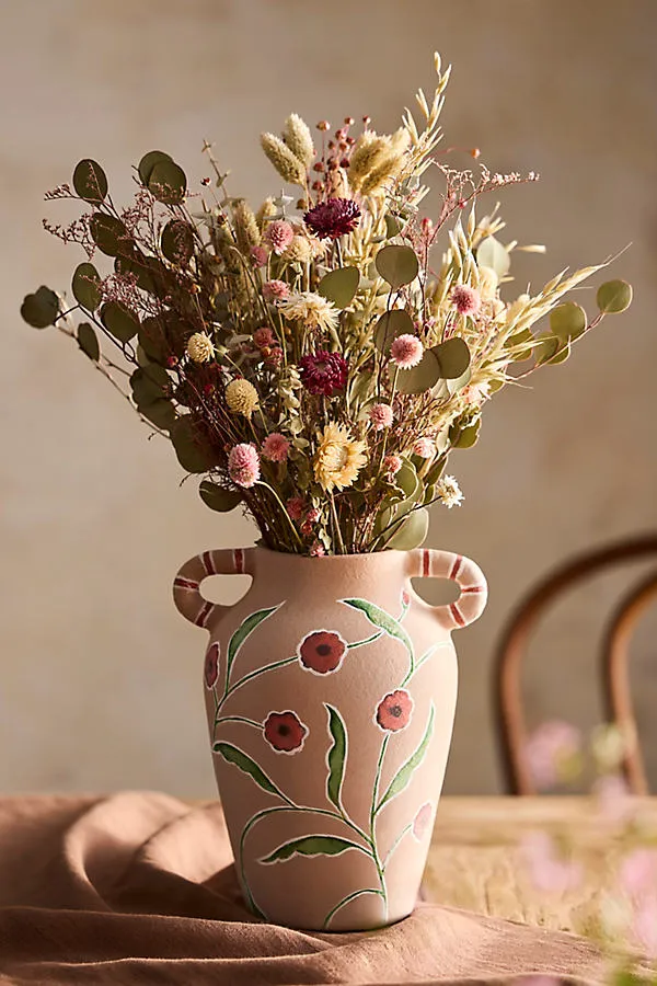 Blush Garden Dried Bouquet - Pink product