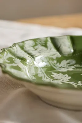 Botanical Silhouette Soup Bowl - Glazed Earthenware product