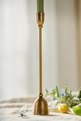 Brass Bell Taper Holder - Gold, Brass product