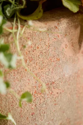 Canyon Tall Egg Planter - Orange, Ceramic by Anthropologie, alternate view