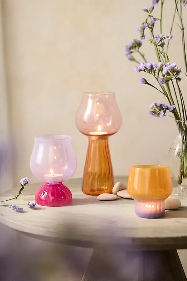 Color Pop Glass Votives Set of 3 - Warm by Anthropologie
