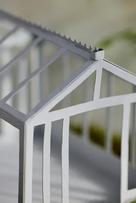 Concordville Iron Greenhouse - White product