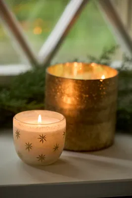 Confetti Party Candles Set of 6 - Gold, Glass by Anthropologie, alternate view