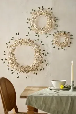Dogwood Blossom Small Iron Wreath product