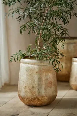 Droplet Planter - Copper, Iron by Anthropologie, image 2