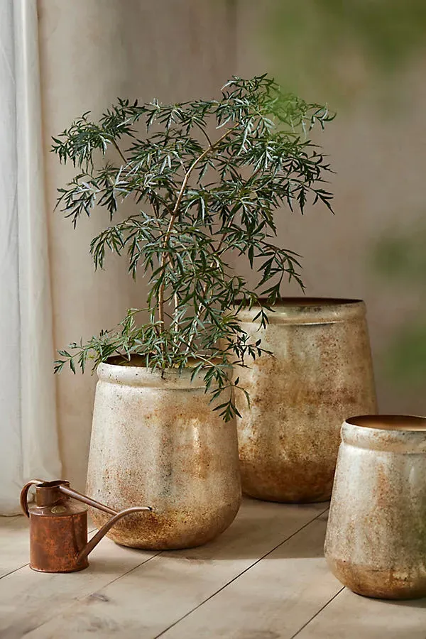Droplet Planter - Copper, Iron by Anthropologie