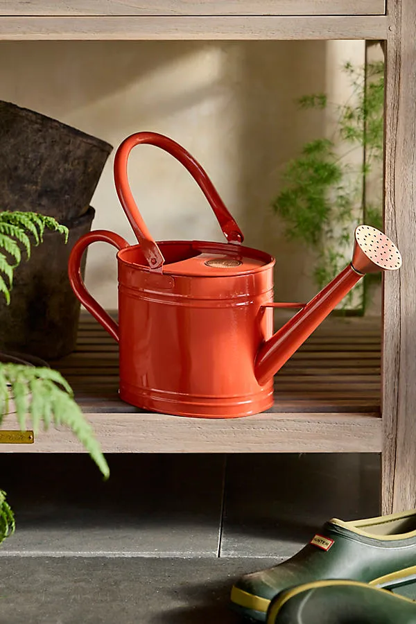 Enameled Iron 2 Litre Watering Can - Orange product