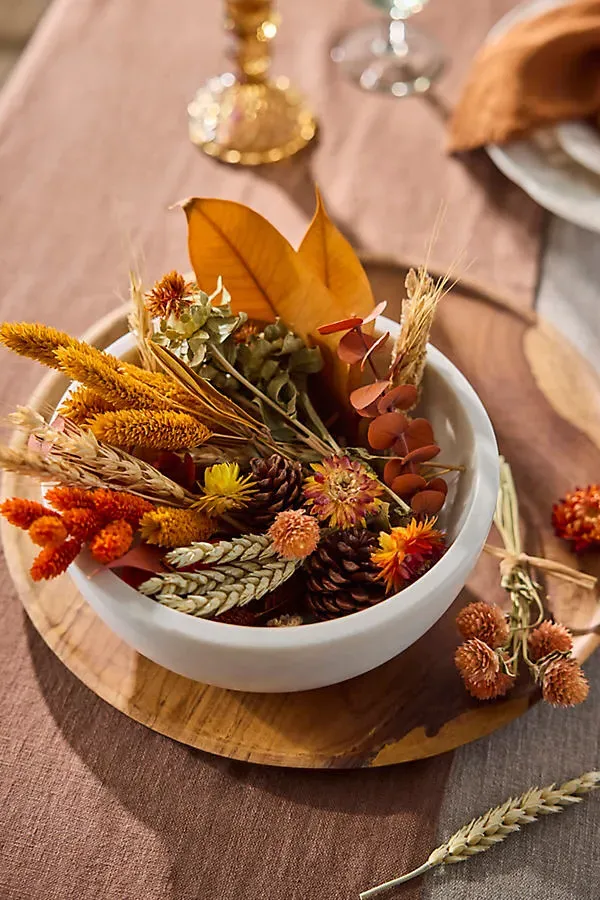 Fall Mix Floral Scatter - Dried & Preserved Botanicals by Anthropologie