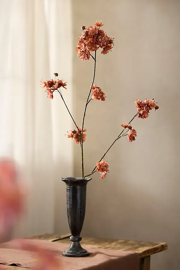 Faux Blossom Spray - Beige, Polyester by Anthropologie