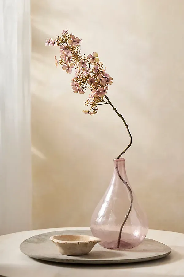 Faux Hydrangea Stem - Purple, Polyester by Anthropologie