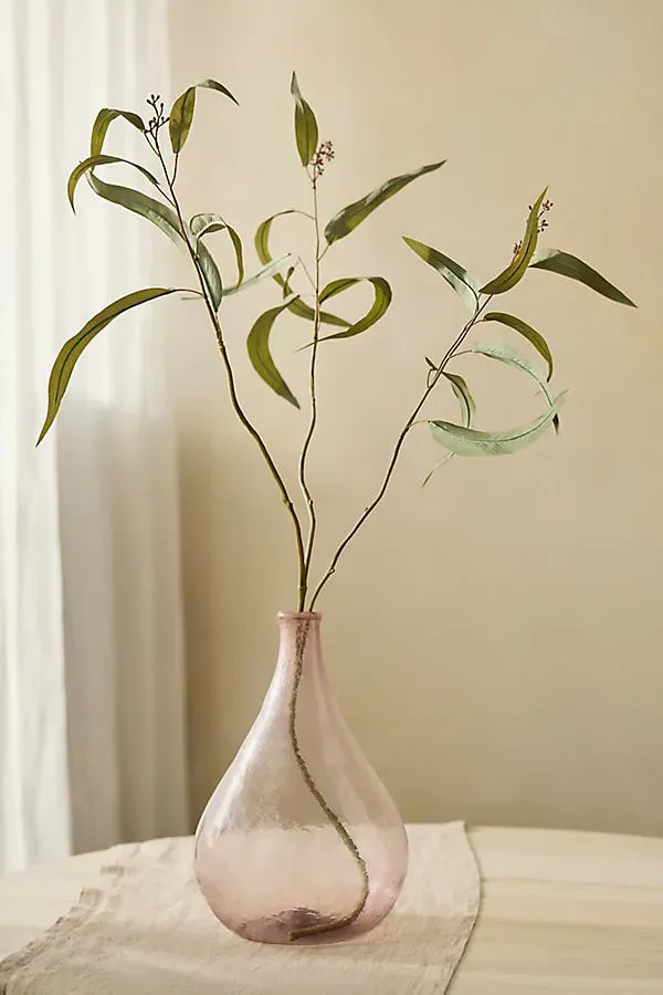 Faux Long-Leaved Eucalyptus Spray - Polyester by Anthropologie