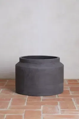 Fiber Jar Planter - Black, Fiber Cement product