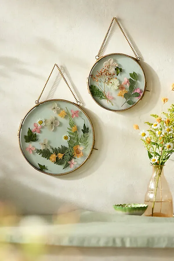 Filigree Small Round Picture Frame by Anthropologie