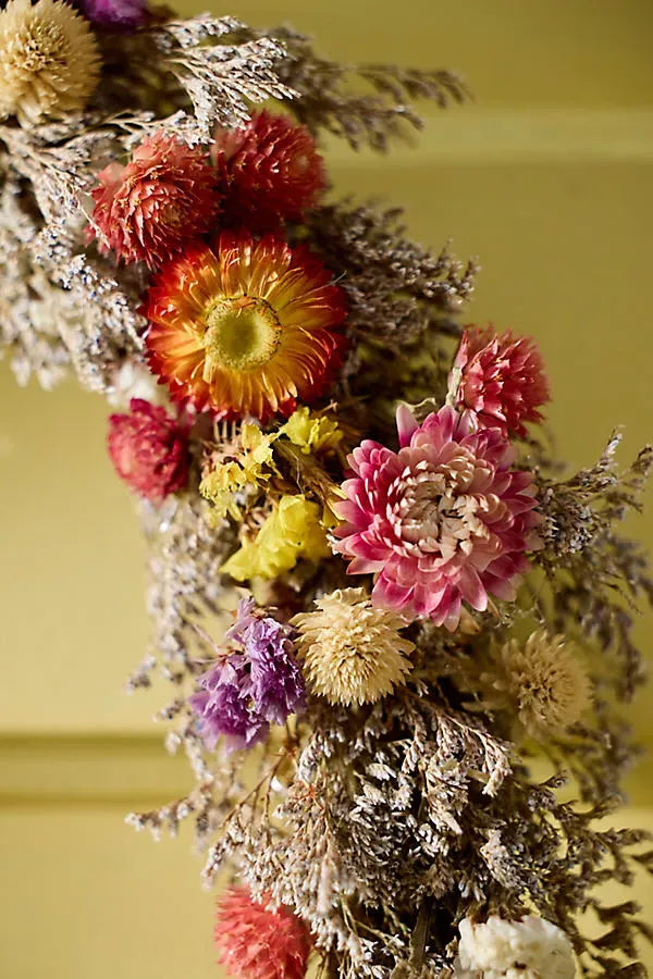 Floral Confetti Circlet Wreath alternate view