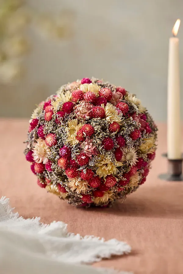 Floral Confetti Sphere - Pink product