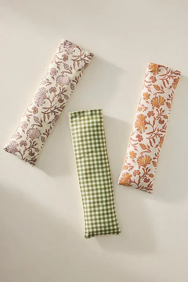 French Lavender Eye Pillow - Orange, Cotton by Anthropologie, alternate view