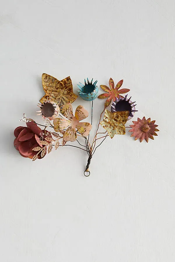 Gilded Botanicals Faux Bundle - Iron, Glass by Anthropologie