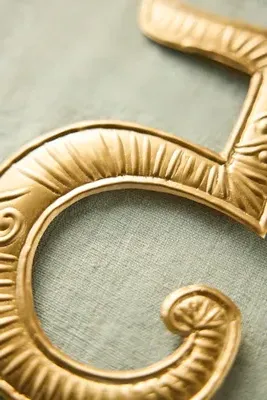 Gold Table Number Set - Gold, Metal product