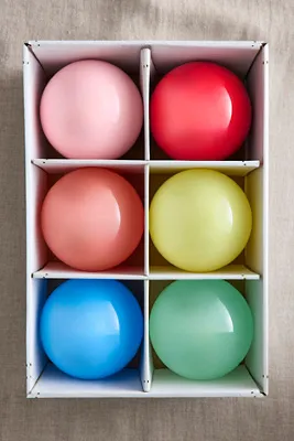 Good Cheer Glass Bauble Ornaments Set of 6 by Anthropologie, alternate view