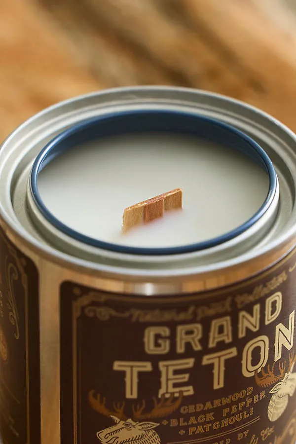 Good & Well Grand Teton National Park Tin Candle by Anthropologie, alternate view