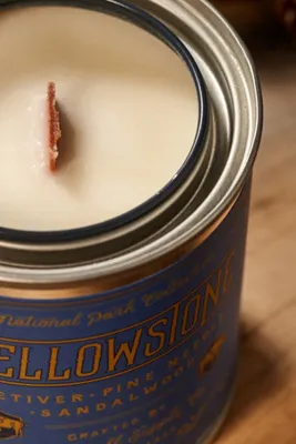 Good & Well National Park Tin Candle - Wooden Wick product