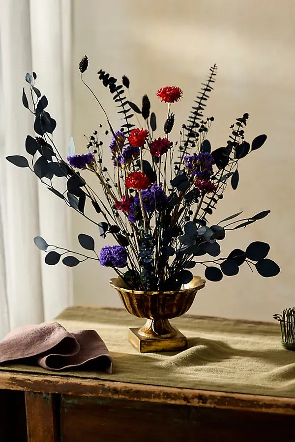 Gothic Garden Dried Floral Bouquet - Black product
