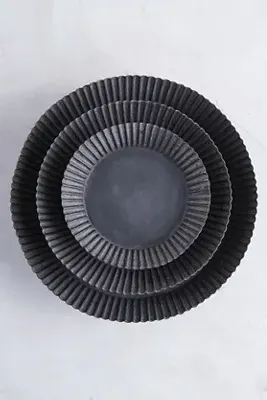 Habit & Form Tart Plant Tray - Grey, Iron by Anthropologie, image 2